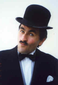 Gary Ray is Charlie Chaplin