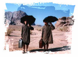 Raining  in the desert!!