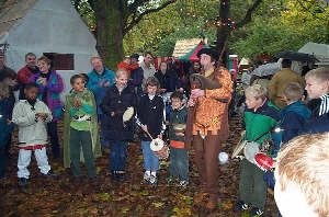 Wynddebagge at Robin Hood Pageant, Nottingham