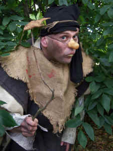 Simple Tom, medieval walkabout