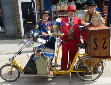 Skiffle Disco and bike