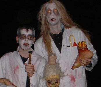Walkabout act - Halloween Doctors