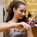 Olga Top electric violinist